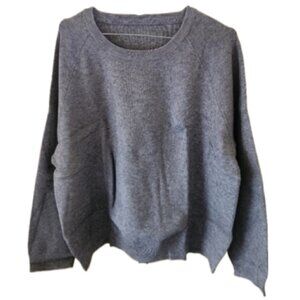 Women's Langwyqu Oversized Crew Neck Sweatshirt Brand New